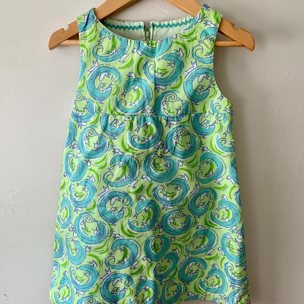 Lilly Pulitzer lizard dress sz 4